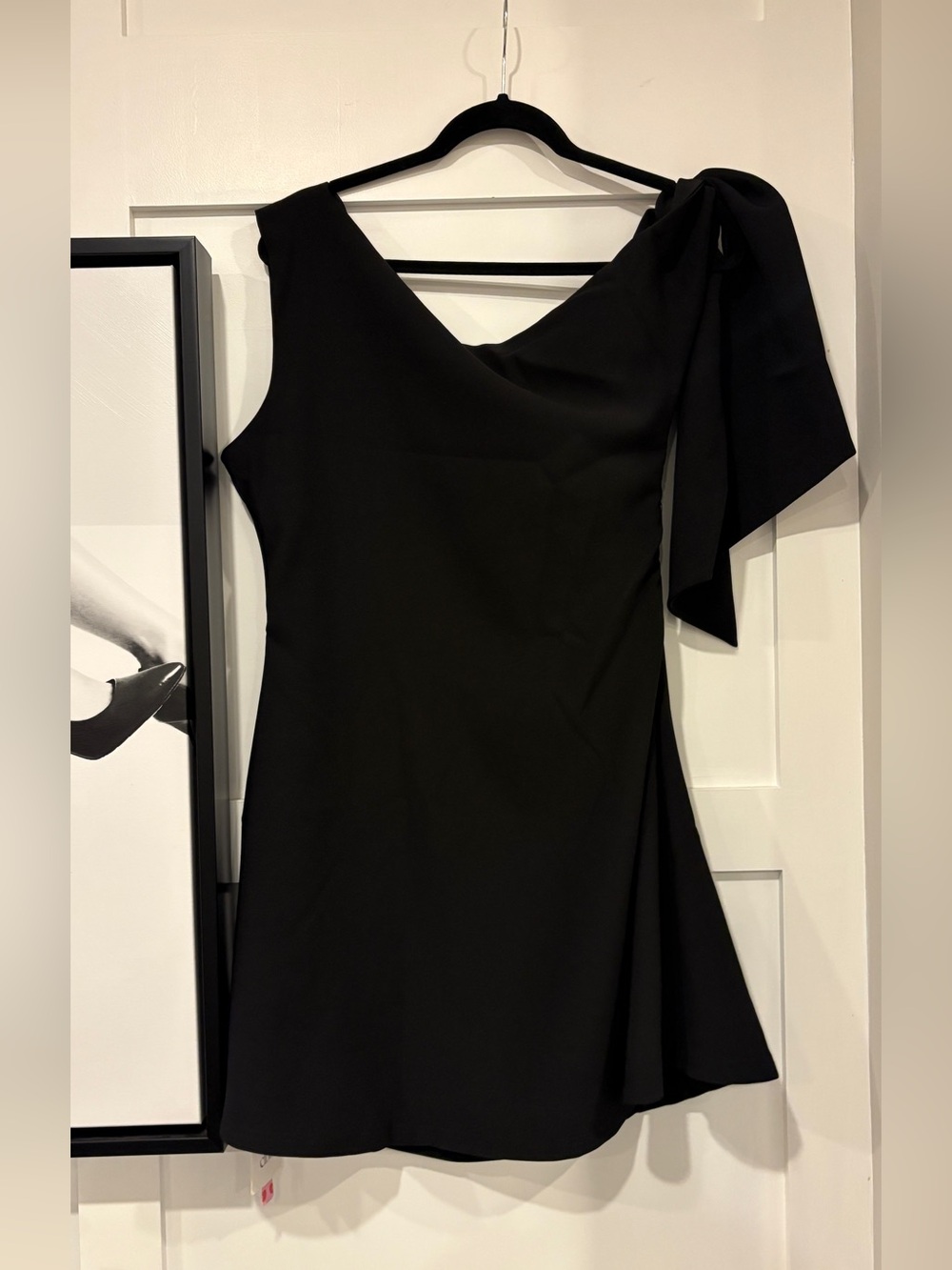 Cider Black Dress with Statement Bow